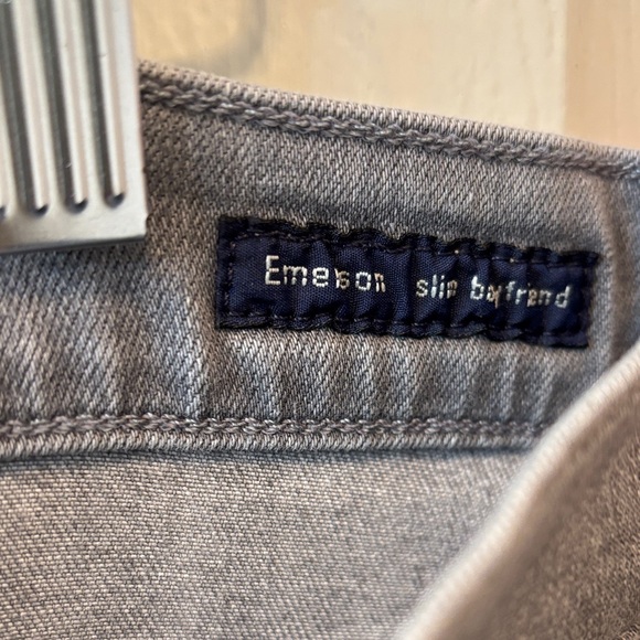 Citizen of Humanity women grey distressed button fly size 32 jeans - Picture 6 of 7